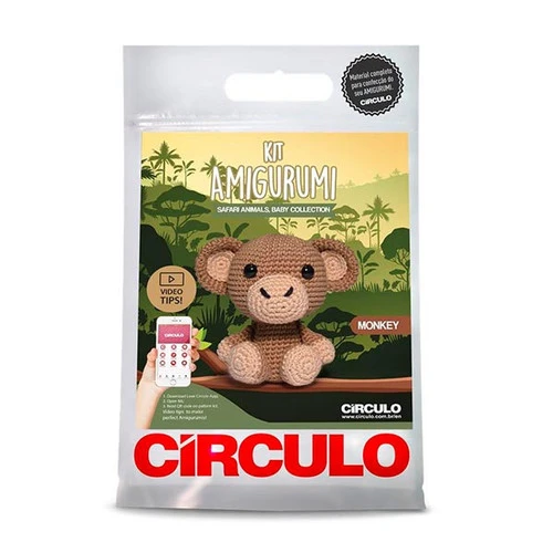 Circulo Amigurumi Kit - Monkey 1 Circulo Amigurumi Kit - Monkey