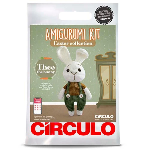 Circulo Amigurumi Kit - Theo The Bunny 2 Circulo Amigurumi Kit - Theo The Bunny - Image 2