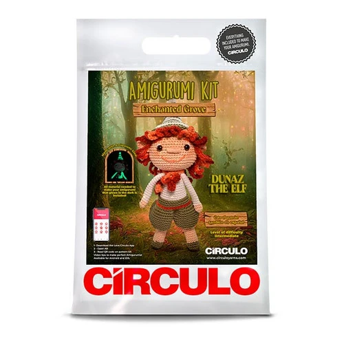 Circulo Amigurumi Kit - Dunaz The Elf 1 Circulo Amigurumi Kit - Dunaz The Elf