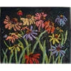 Sharon Smith Rug Hooking Pattern - Coneflowers