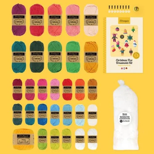 Scheepjes Christmas Tree Ornaments Kit 3 Scheepjes Christmas Tree Ornaments Kit - Image 3