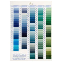 DMC Thread Color Card -BEKA Store DMC Color Card 51562.1589300044