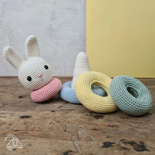 Hardicraft DIY Crochet Kit - Stacking Bunny 2 Hardicraft DIY Crochet Kit - Stacking Bunny - Image 2