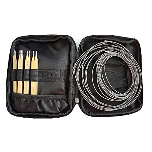 Kollage Square Interchangeable Gold Edition Knitting Needle Set 3 Kollage Square Interchangeable Gold Edition Knitting Needle Set - Image 3