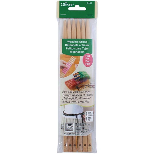 Clover Weaving Sticks - Fine 1 Clover Weaving Sticks - Fine