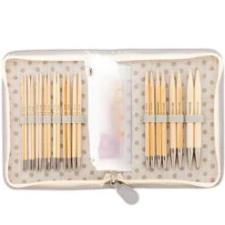 CarryC Interchangeable Bamboo Knitting Needle Long Set