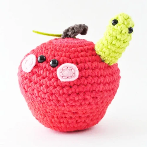The Pudgy Rabbit Crochet Kit - Apple 4 The Pudgy Rabbit Crochet Kit - Apple - Image 4
