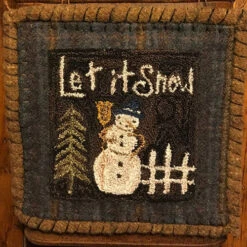 Punch Needle Kit - Let It Snow Man