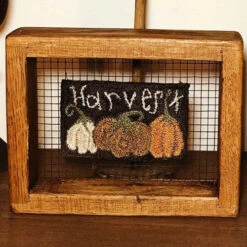 Punch Needle Kit - Harvest Pumpkins