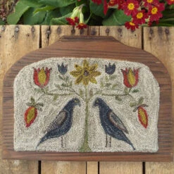 Punch Needle Kit - Blue Bird Fraktur