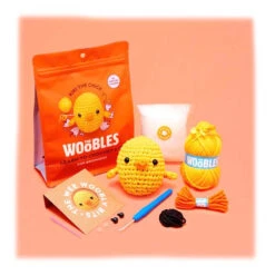 The Woobles Beginner Crochet Kit - Kiki The Chick