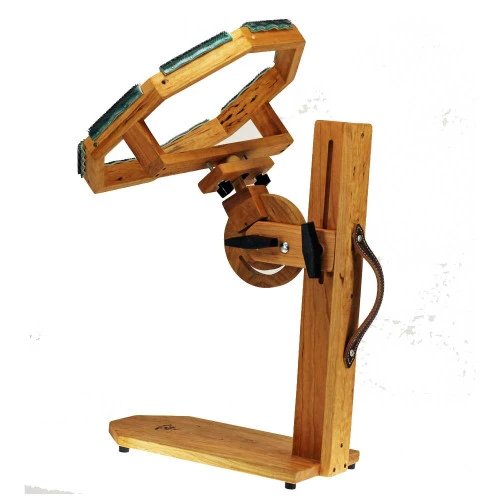 Octagonal Rug Hooking Folding Floor Frame 2 Octagonal Rug Hooking Folding Floor Frame - Image 2