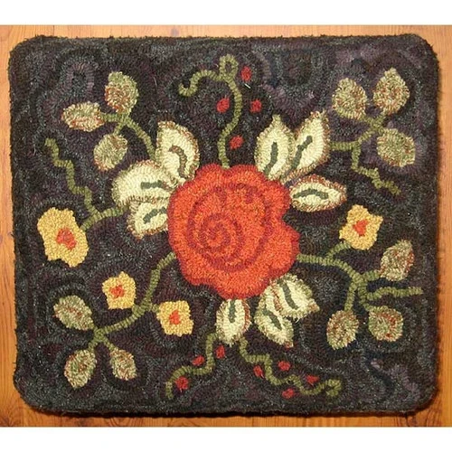 Rose Garden Rug Hooking Kit 1 Rose Garden Rug Hooking Kit