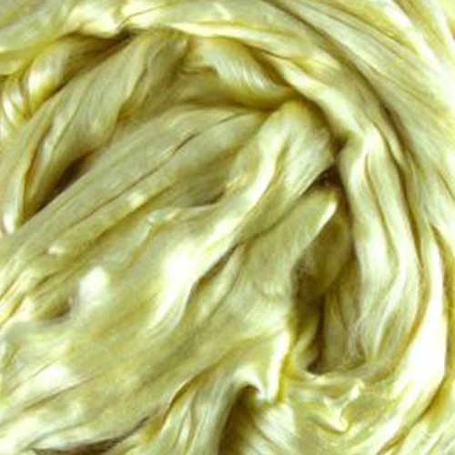 Natural Yellow Eri Silk Top 1 Natural Yellow Eri Silk Top