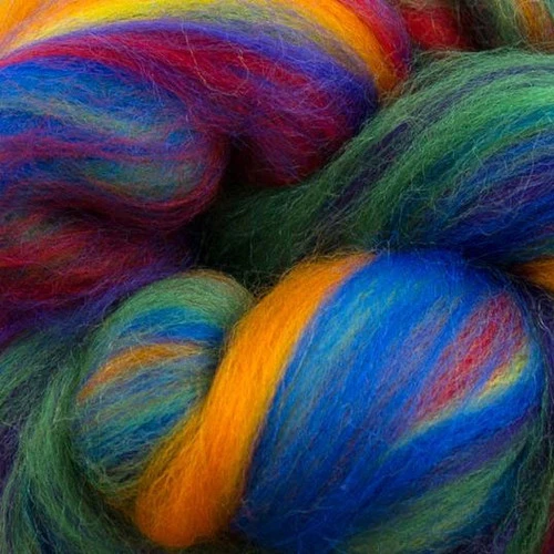 Rosie's Multicolor Merino Top 8 Rosie's Multicolor Merino Top - Image 8